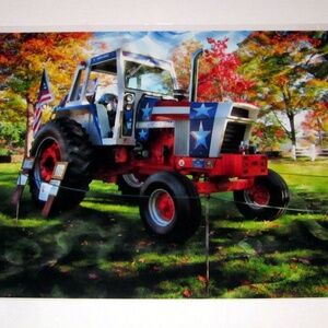 11" X 14" Spirit of '76 Farm Tractor